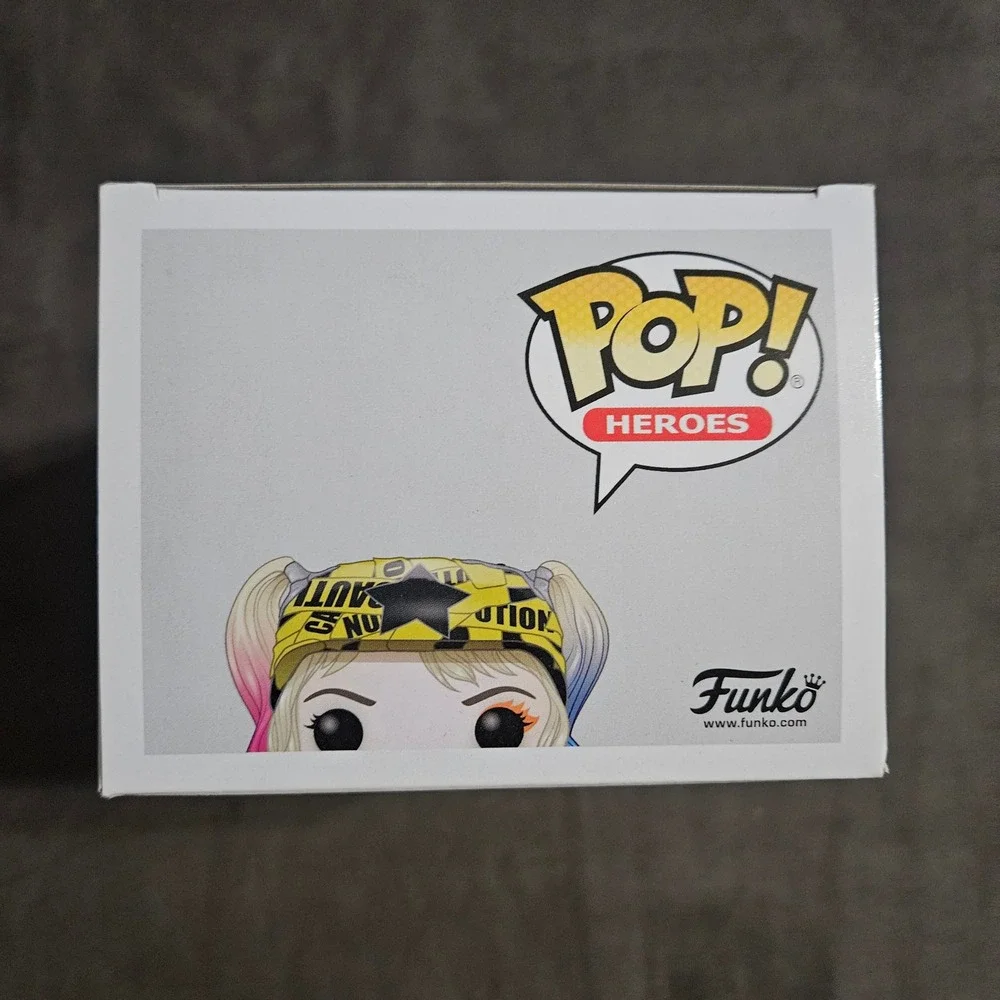 Funko‎ Pop Birds of Prey Harley Quinn Roller Derby 307 Vinyl Figure DC Heroes
